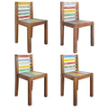 4 Piece Wooden Dining Chair Set W972289