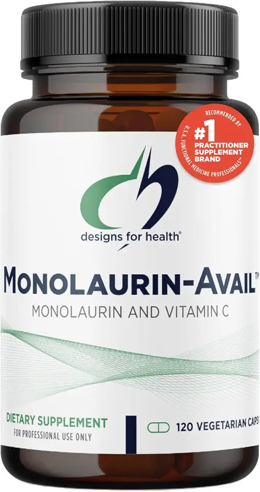 1000mg Monolaurin Vitamin C Supplement 120 Capsules L9079