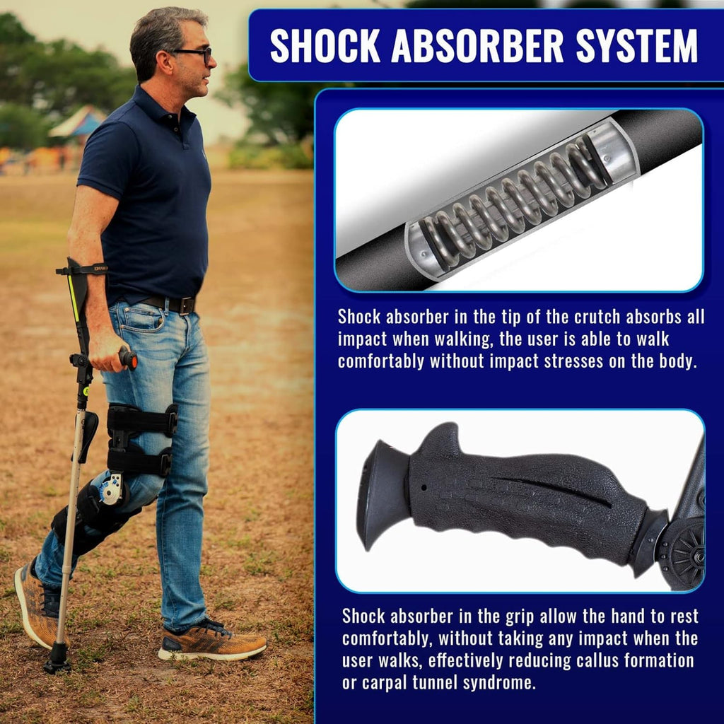 Ergonomic Crutch/Cane Y352