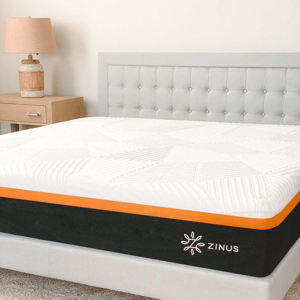 12" Copper Memory Foam Hybrid Mattress, Queen Y685175