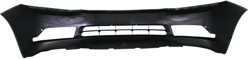 Front Primed Bumper Cover with Fog Light Holes D12903