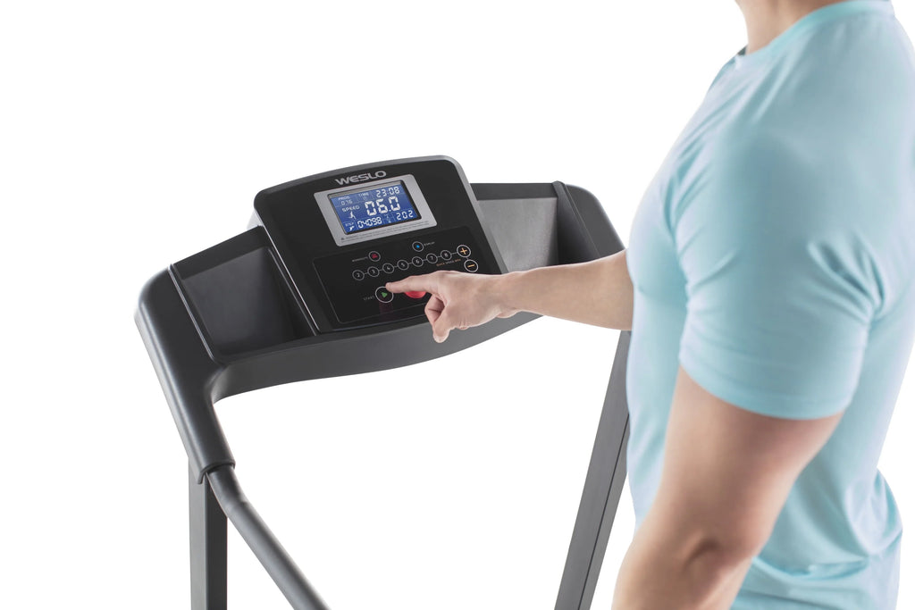 Folding Treadmill with 8 MPH QuickSpeed Controls W478