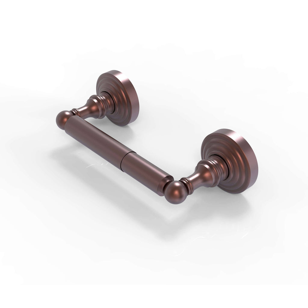 2 Post Toilet Tissue Holder Antique Copper O9253