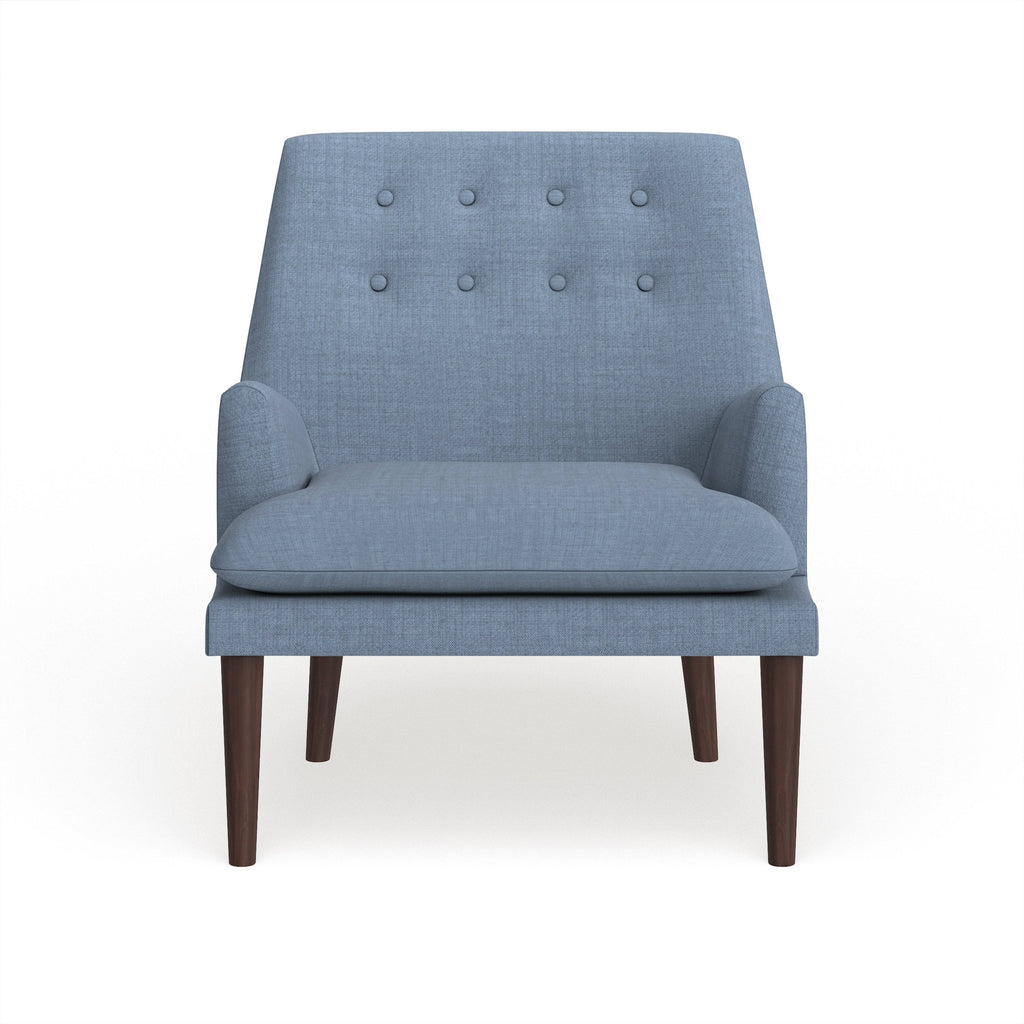 Blue Mid-Century Accent Chair M928