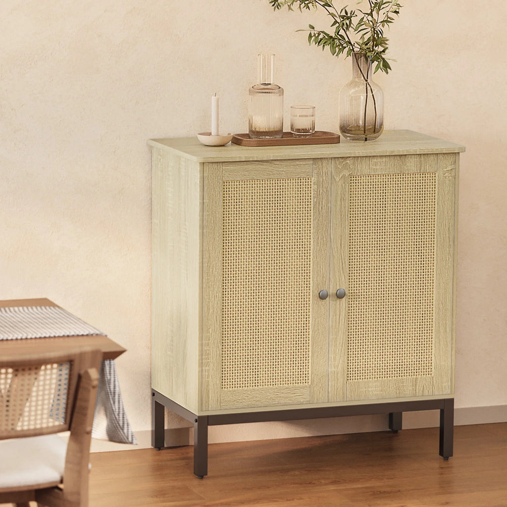Rattan Buffet Storage Cabinet C8529