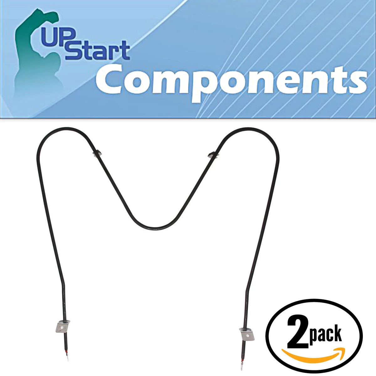 2-Pack Replacement Oven Heating Element Y601