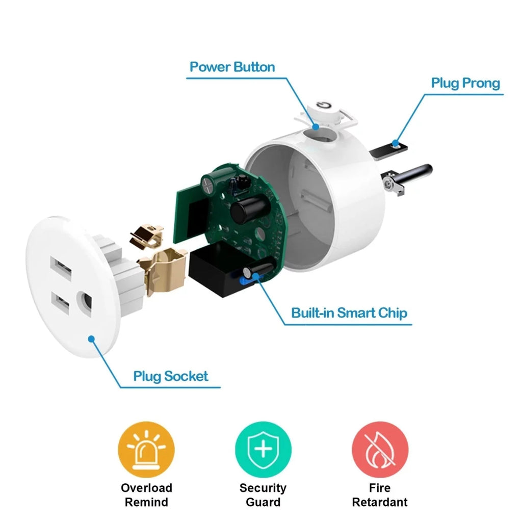 WiFi Smart Plug Outlet J83163