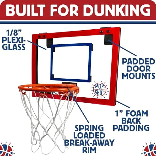 Over-The-Door Basketball Hoop Z3599