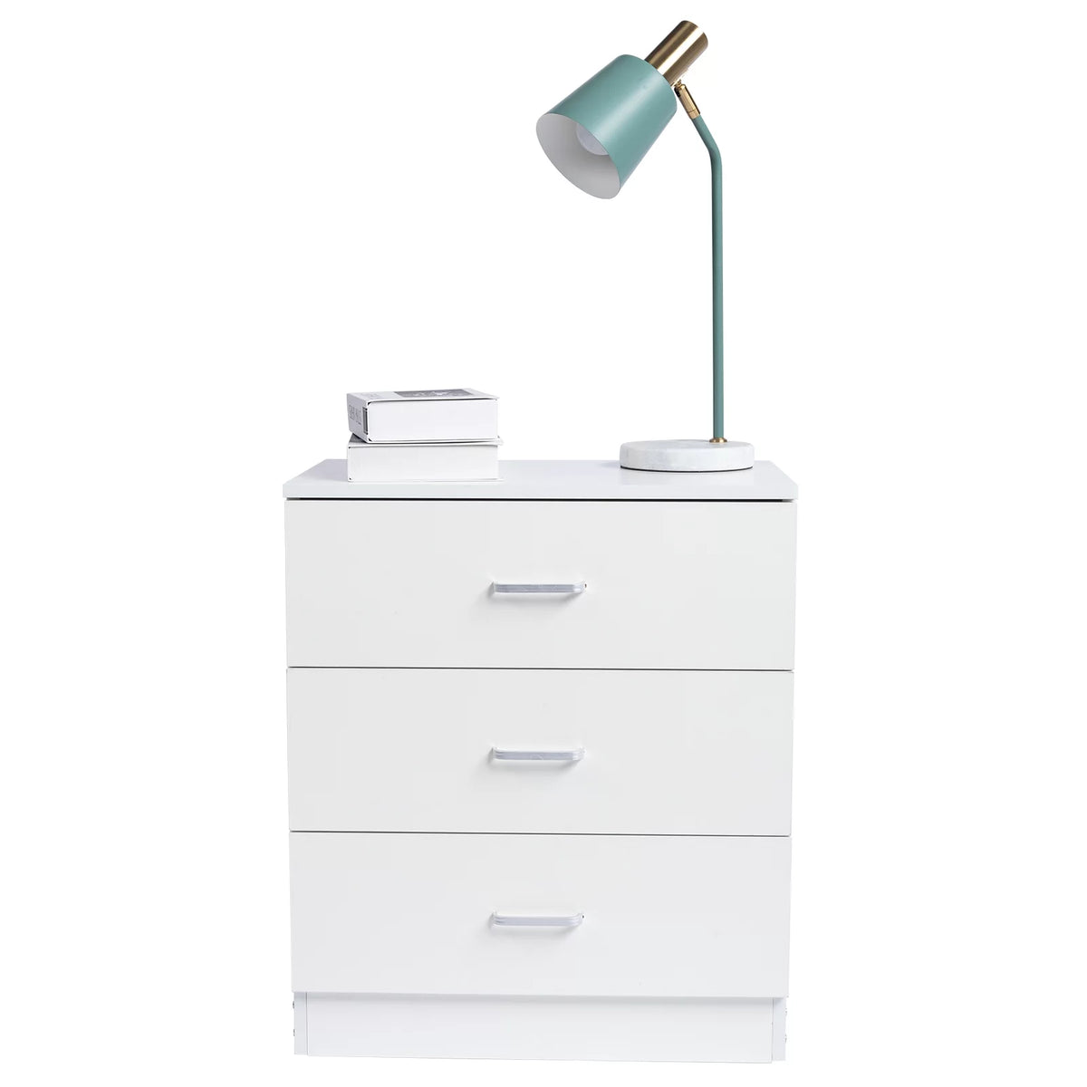 White 3 Drawer Dresser T733691