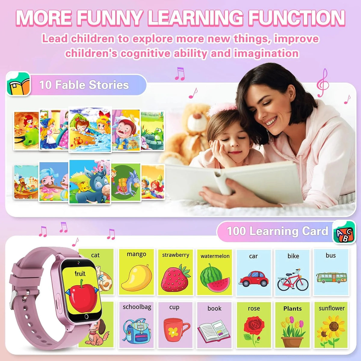Smart Watch with Games Video Camera Music Pedometer L315