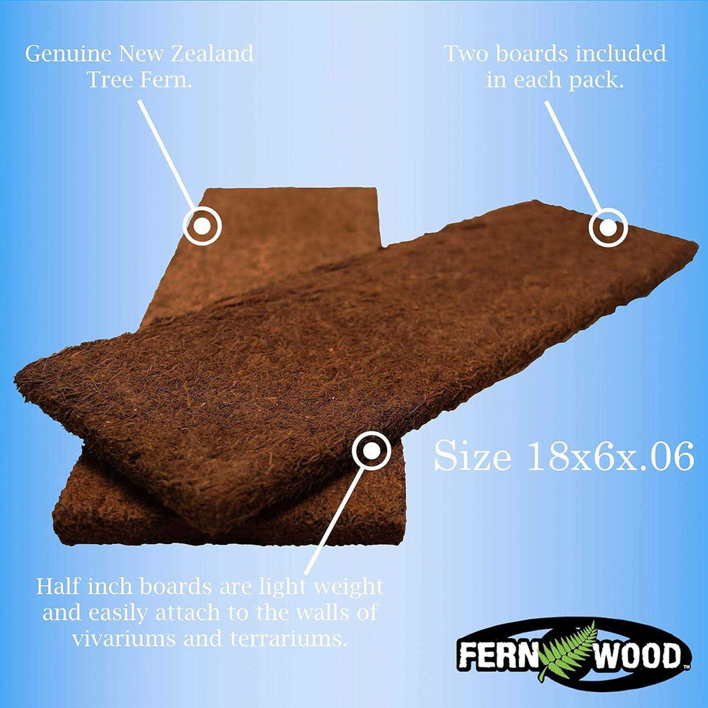 Fern Wood New Zealand Tree Fern Tropical Background Panel Twin Pack O4301