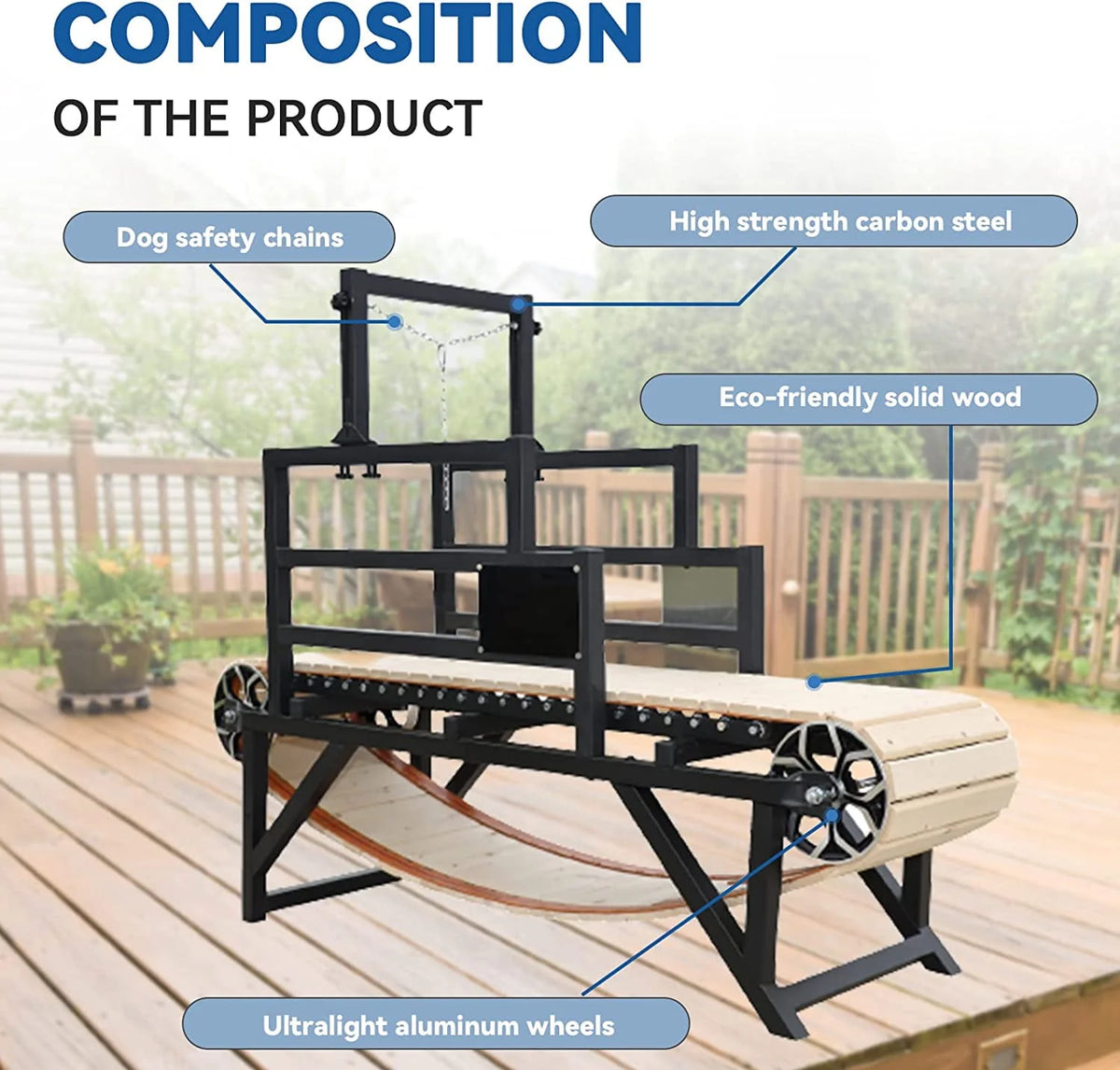 Small Manual Dog Treadmill K1490