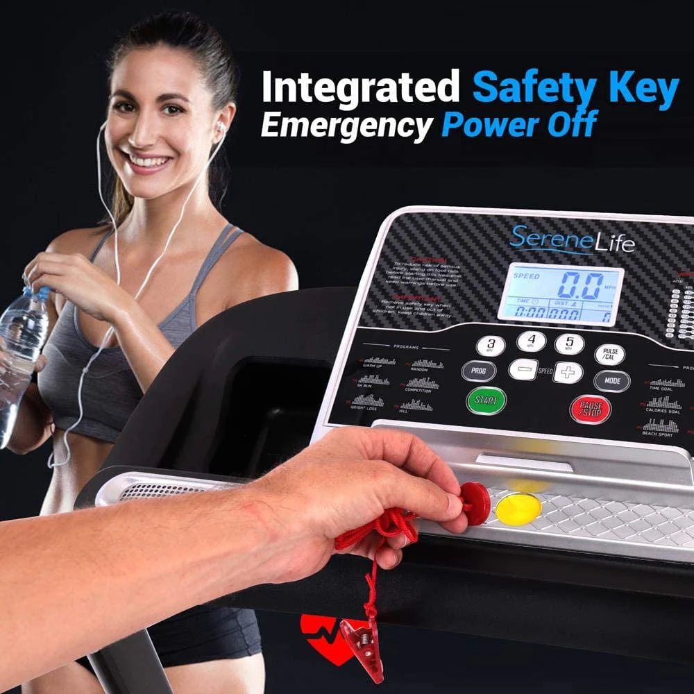 Foldable Treadmill with LCD I225