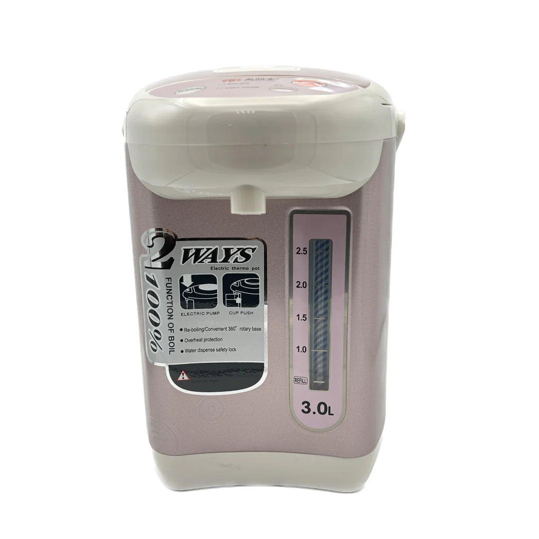 Pink 3.0L Hot Water Pot N76537