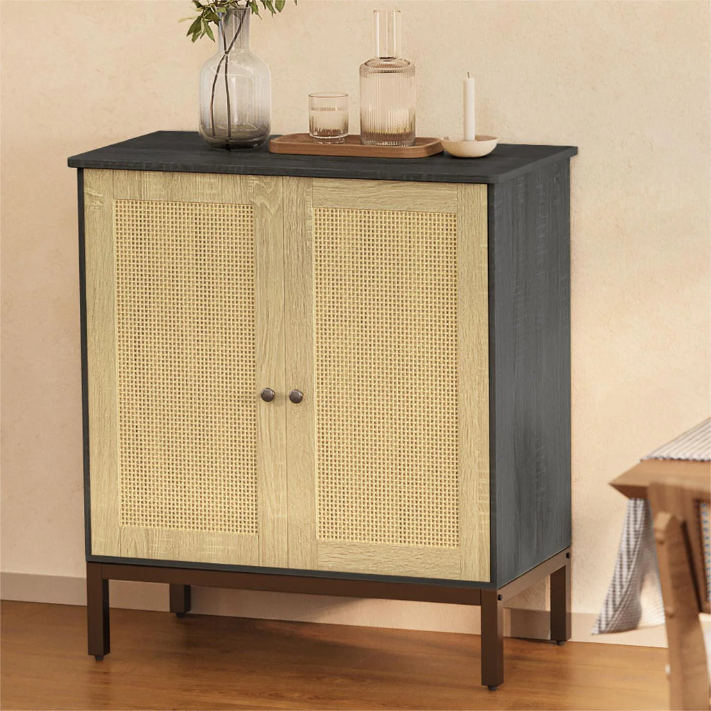 Rattan Buffet Storage Cabinet C8529