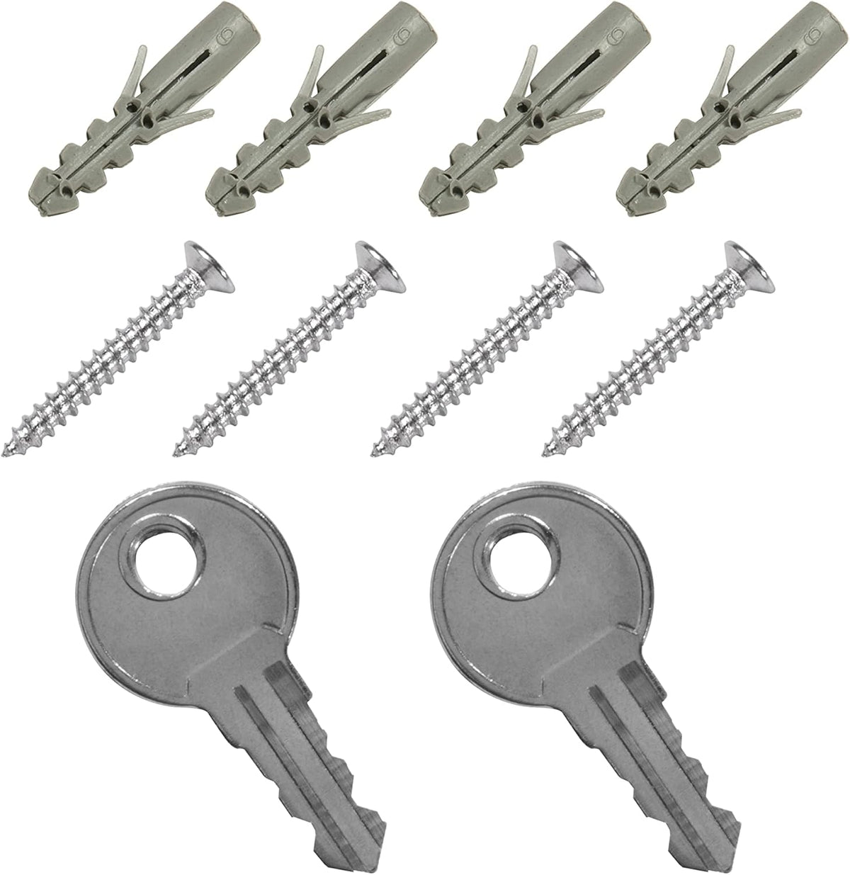 Gray Adjustable Key Cabinet Lock Box H261400