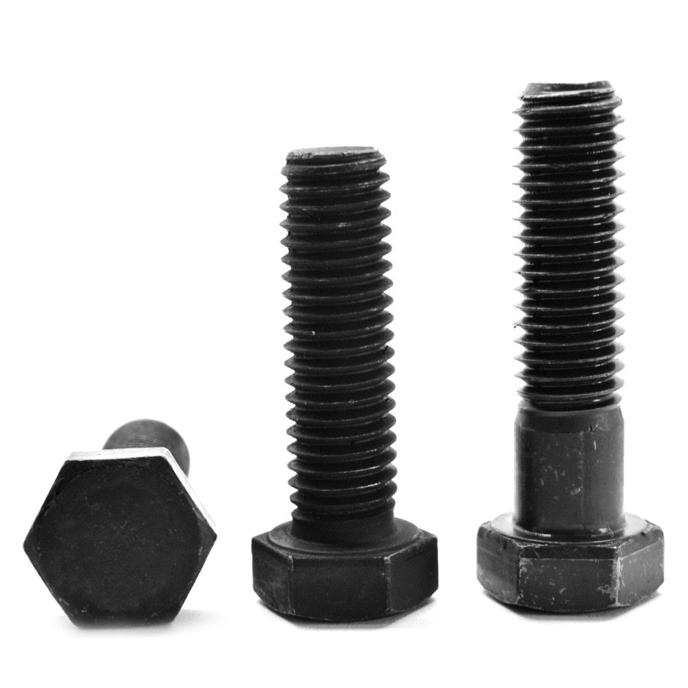 1 1/2x22-12 x 6 1/2x22 Fine Thread Grade 8 Hex Cap Screw Alloy Steel Black Oxide F13941