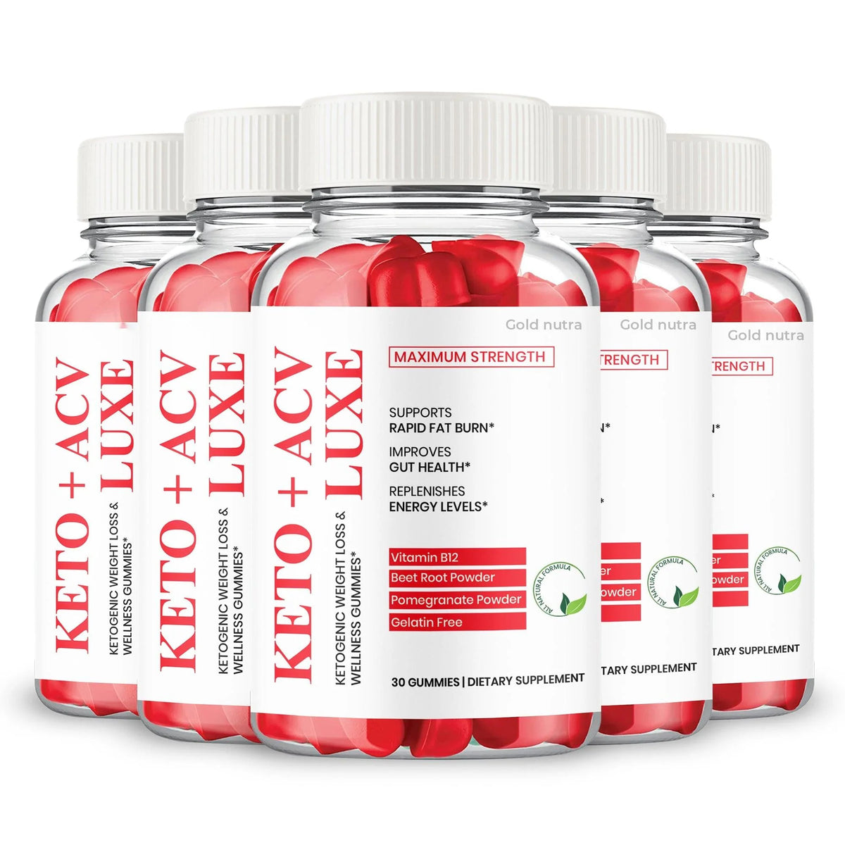 Keto ACV Gummies 5 Pack Y928327