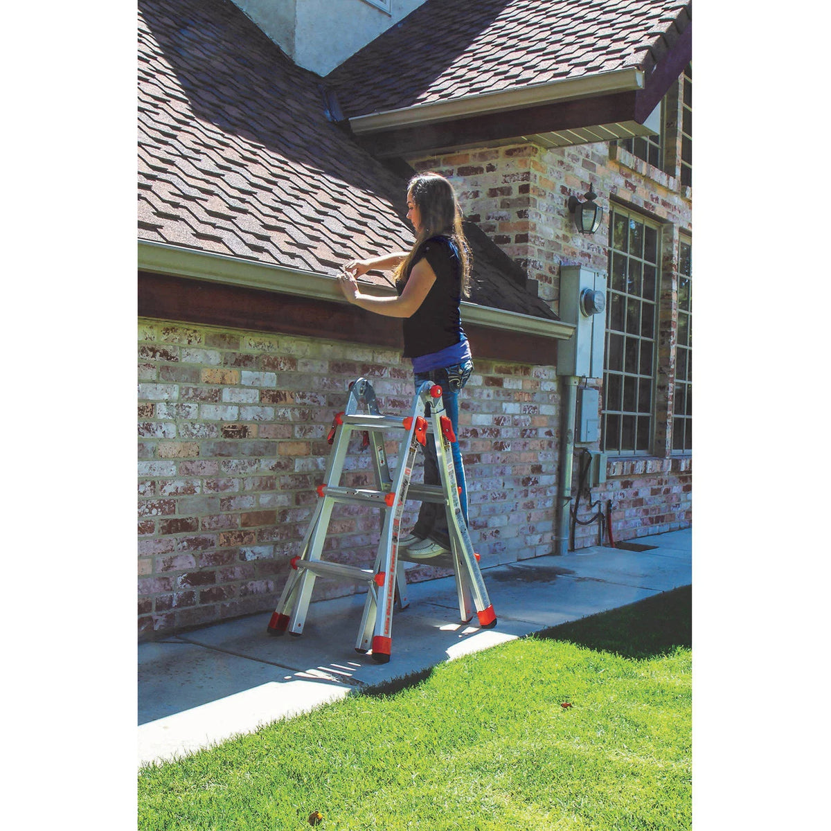 Aluminum Articulating Ladder J71483