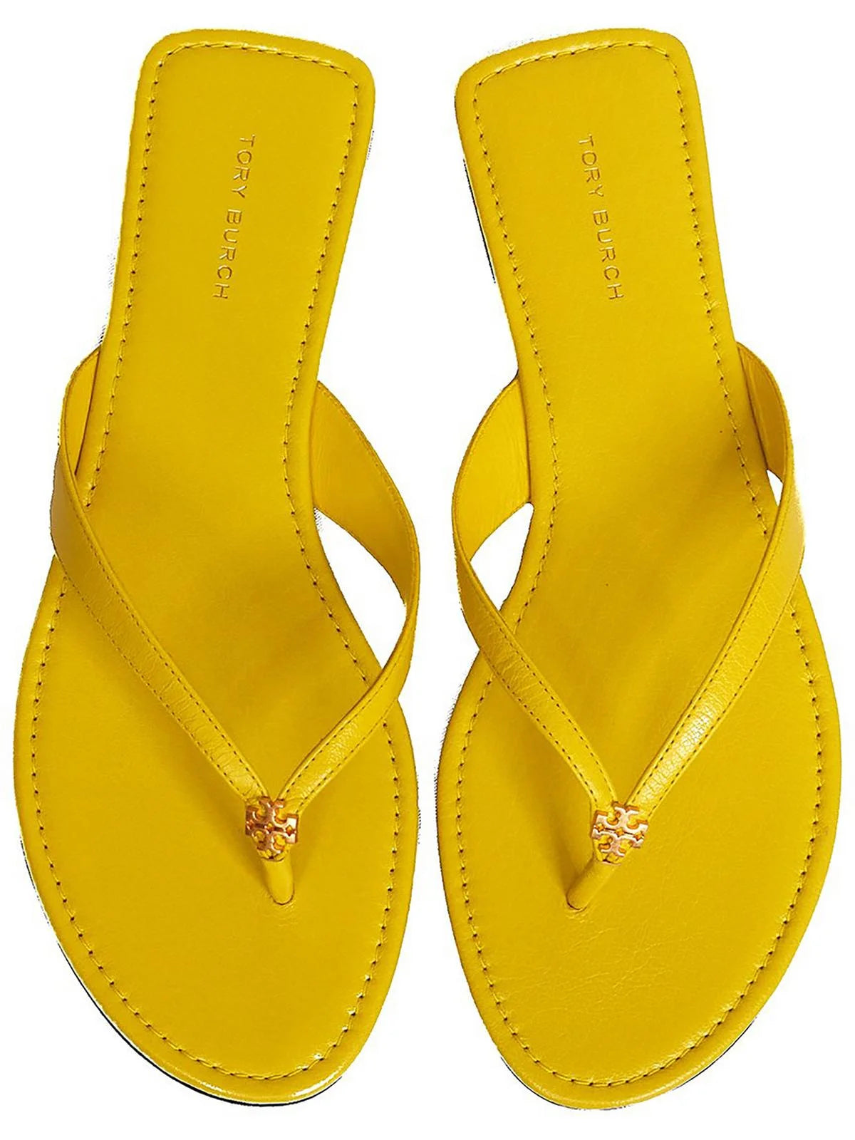 Womens Leather Flat Thong Sandals S790732