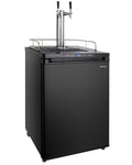 24" Wide Dual Tap Black Kegerator X66436