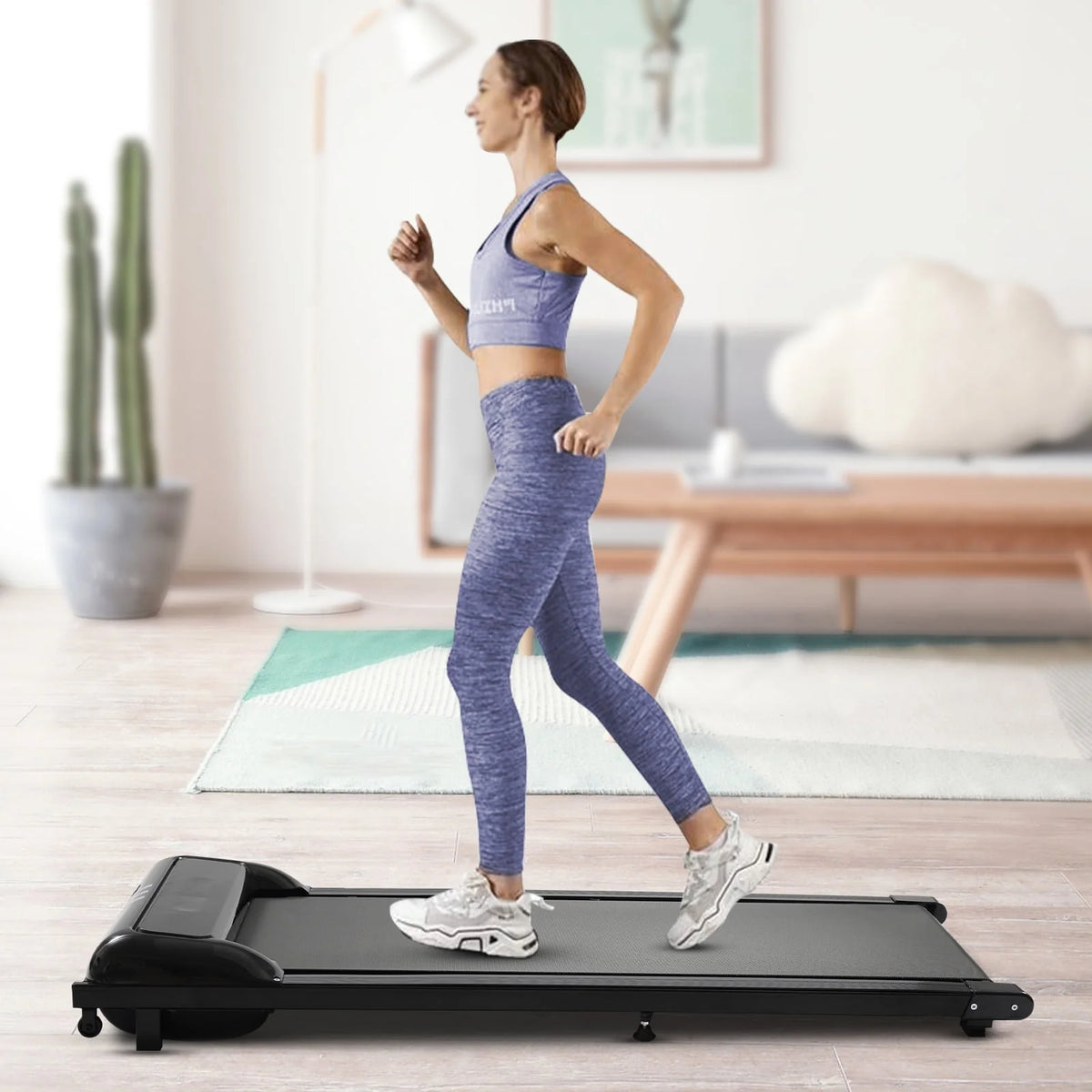 2.25HP LED Treadmill Black C358