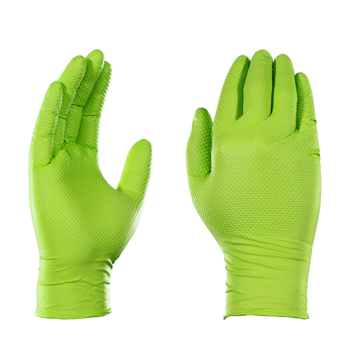Green Nitrile Disposable Gloves 8 Mil XX-Large 1000/Case A2817