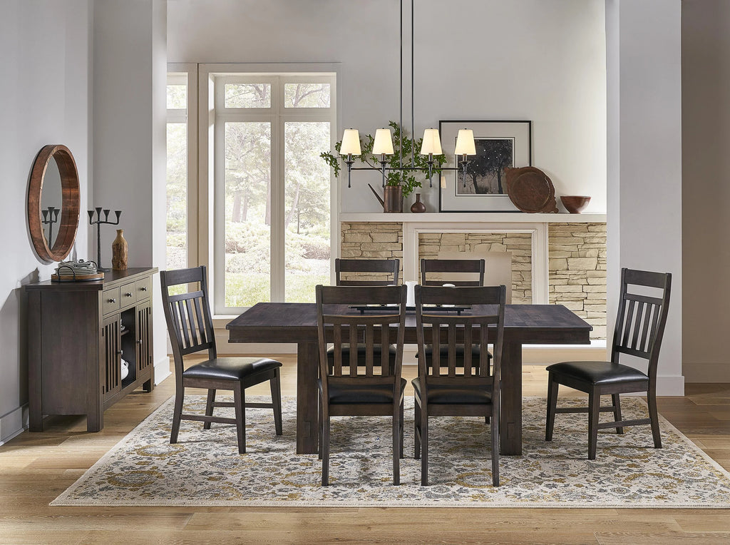 Warm Grey Trestle Table W68602