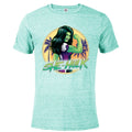 Short Sleeve Blended T-Shirt V787342