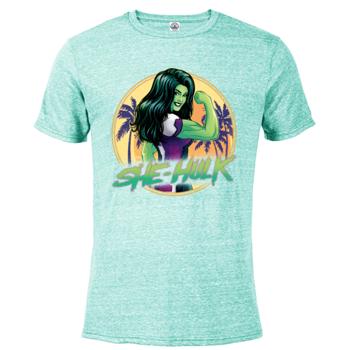 Short Sleeve Blended T-Shirt V787342