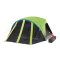 4-Person Dark Room Dome Camping Tent with Screen Room, Green C226