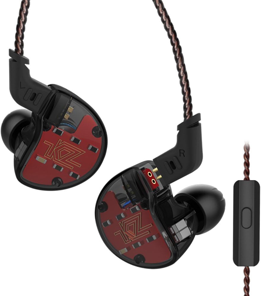 5 Drivers in Ear Monitors Blue Earphones with Detachable Cable N793495