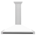 48 In Stainless Steel Range Hood with White Matte Shell B465114
