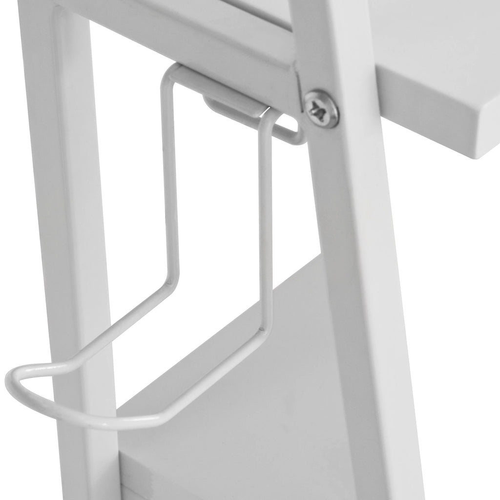 White Computer Desk With Storage & Dry Erase White Board M668543