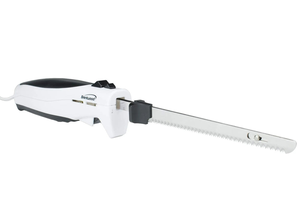 White Electric Carving Knife D9997