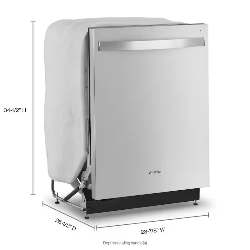 Fingerprint Resistant Stainless Steel Dishwasher with 3rd Rack Y11154