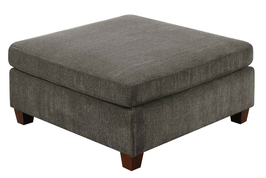 Gray Chenille 7pc Modular Sectional Sofa Set W473452