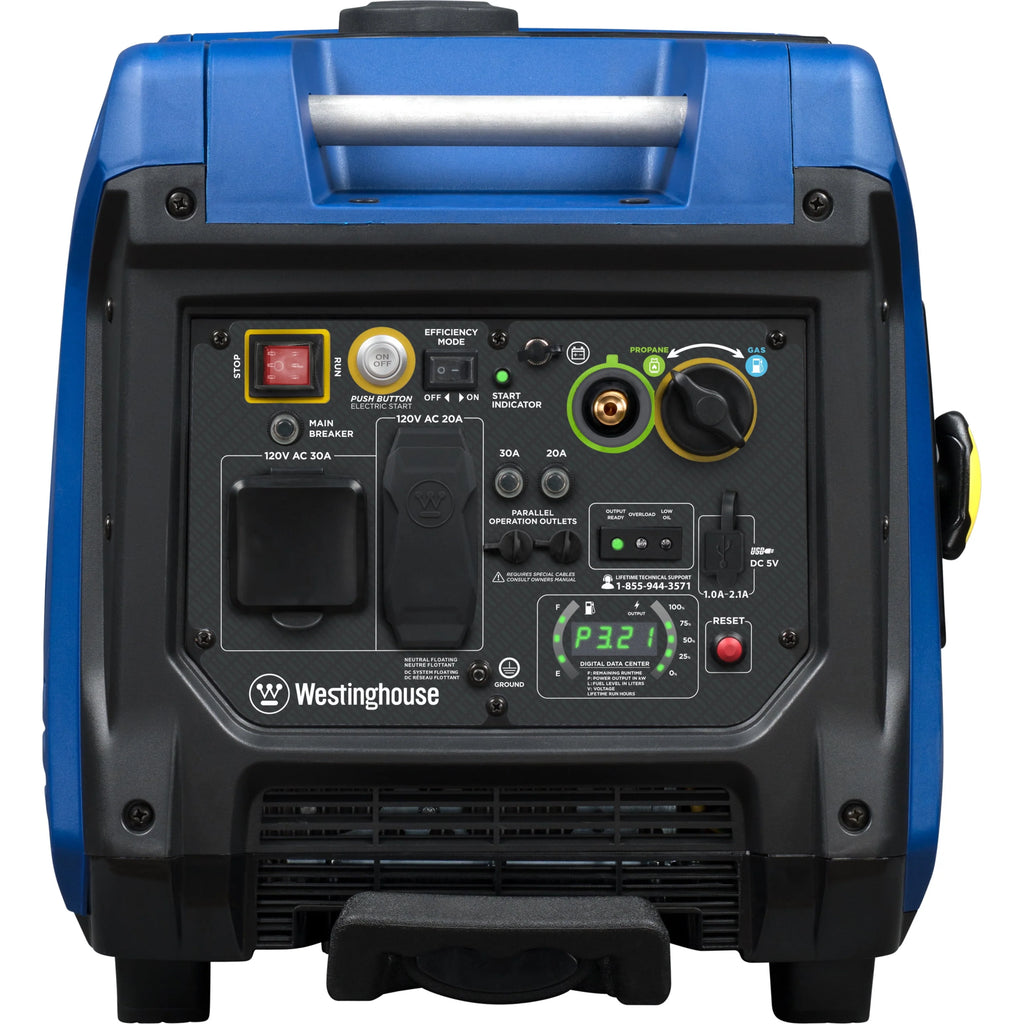 5000 Peak Watt Dual Fuel Portable Inverter Generator K5852