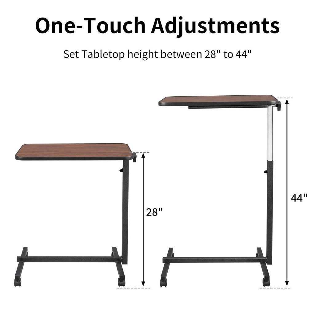 Adjustable Rolling Laptop Desk Y951674