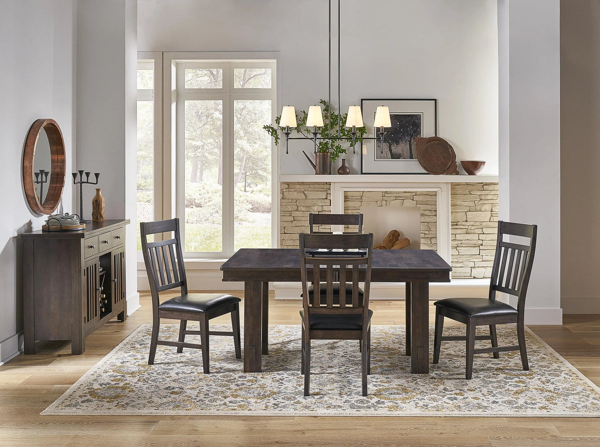 Warm Grey Trestle Table W68602