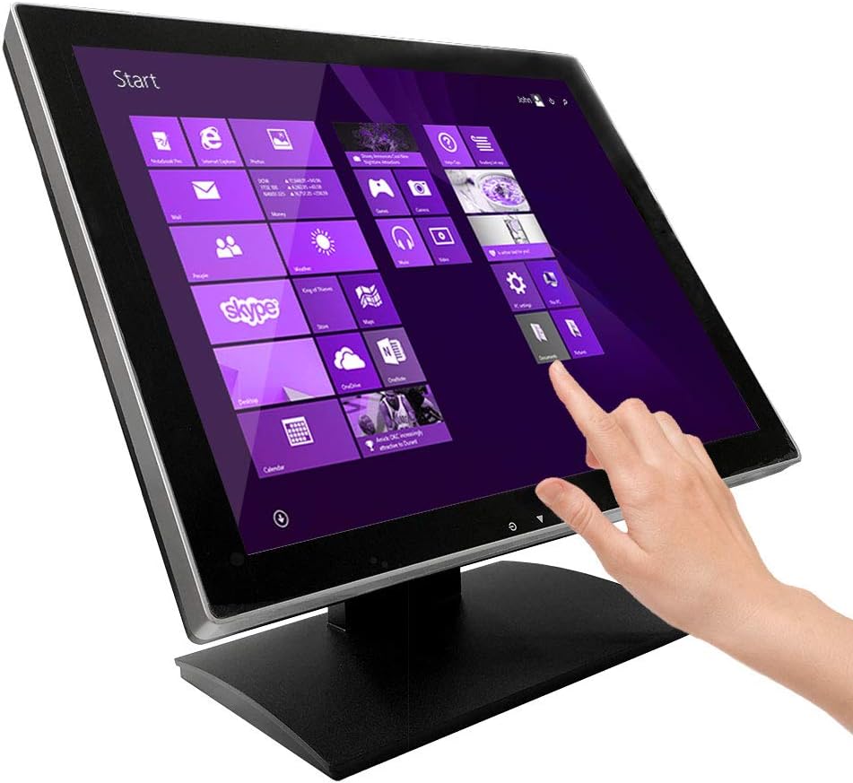 17 Inch LED Backlit Multi-Touch HDMI Monitor 4:3 Touchscreen W2422