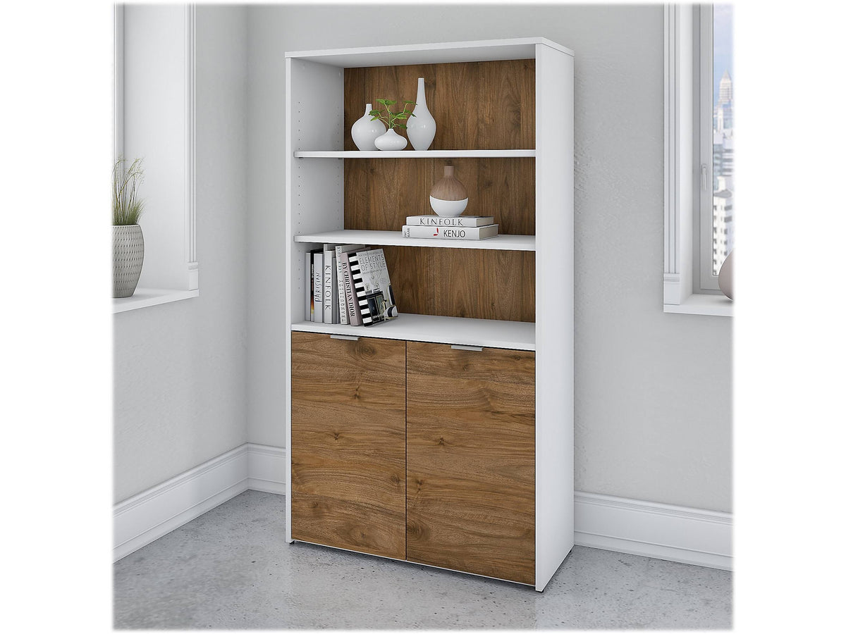 5 Shelf Bookcase with Doors P564564