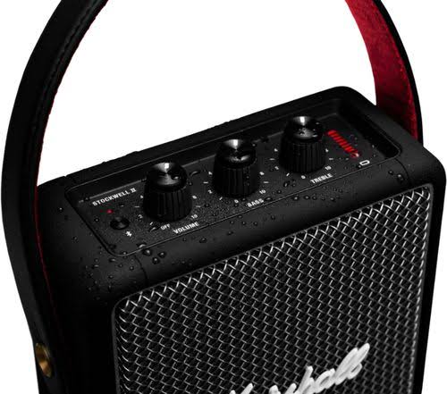 Portable Bluetooth Speaker Black Brass M701471