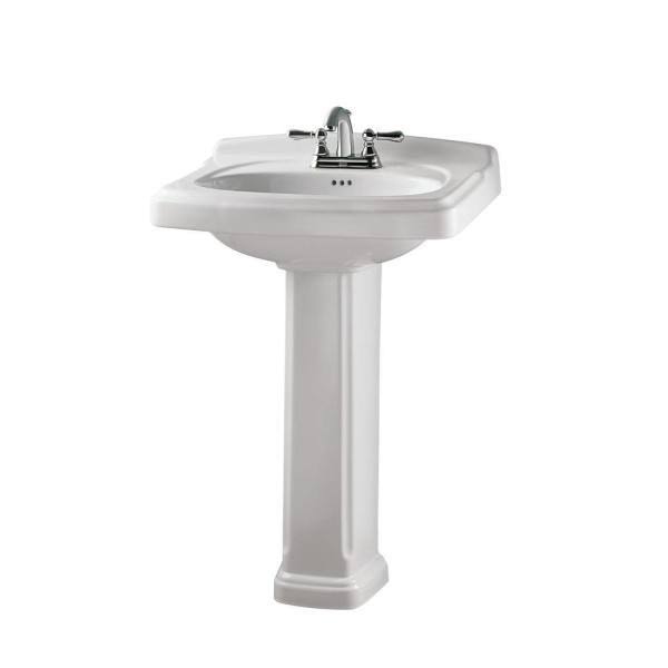 White Pedestal Leg L63098