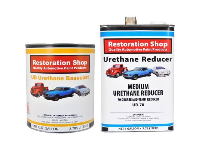 Fern Green Metallic Urethane Basecoat Clearcoat Car Auto Paint Medium Gallon Kit E31053