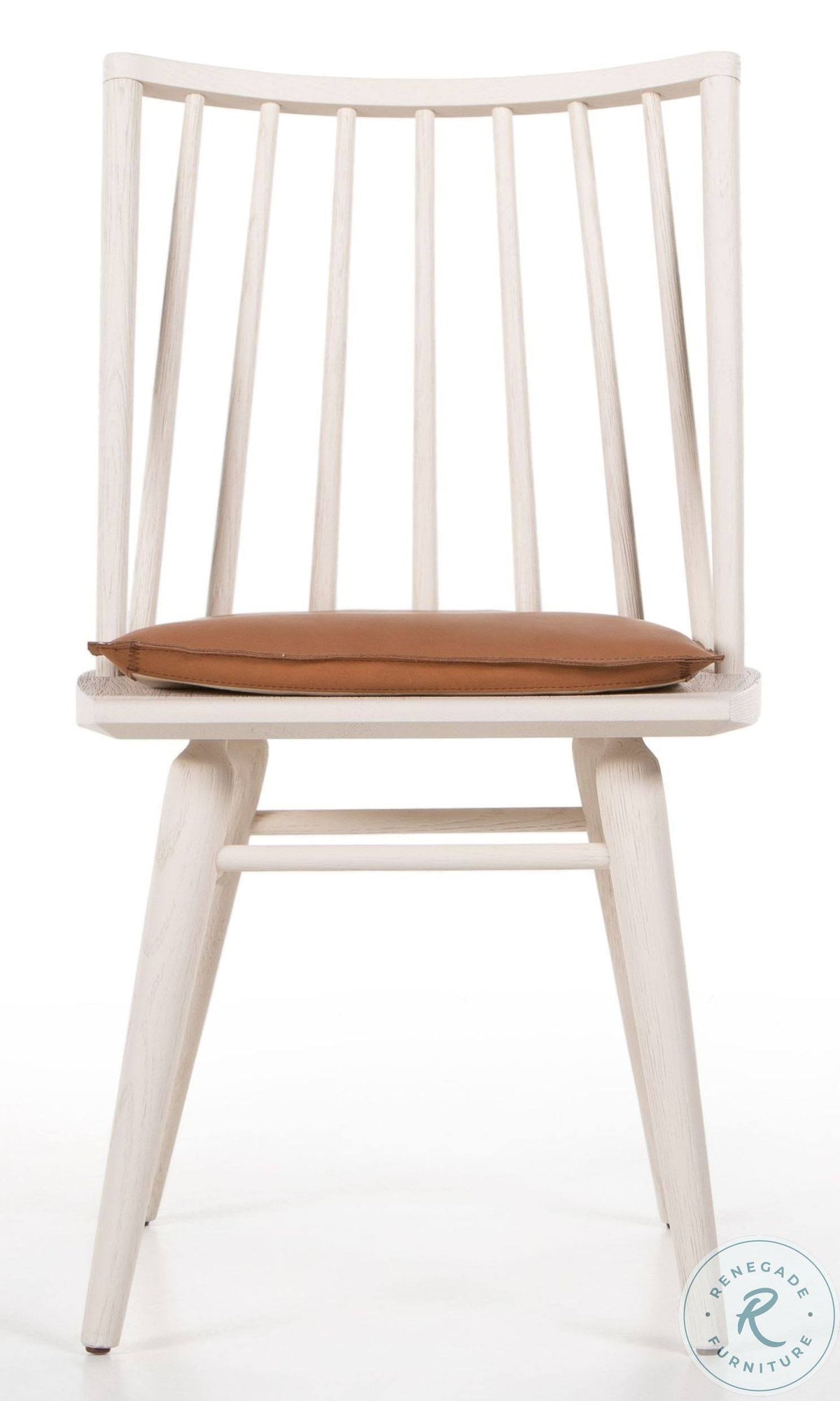 Off White Windsor Chair with Cushion P1084
