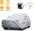 6 Layers Waterproof Car Cover with Zipper Lock Cable P1025