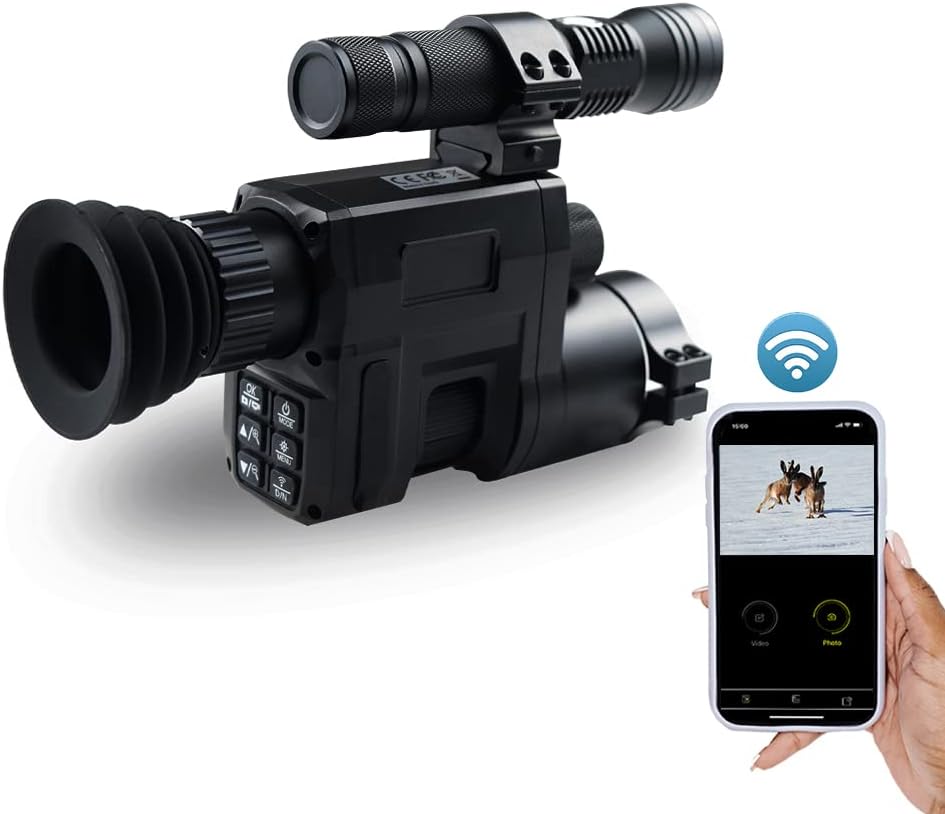 WiFi Digital Night Vision Scope 960P Video Camera with 1.3 inch HD Display Q9469