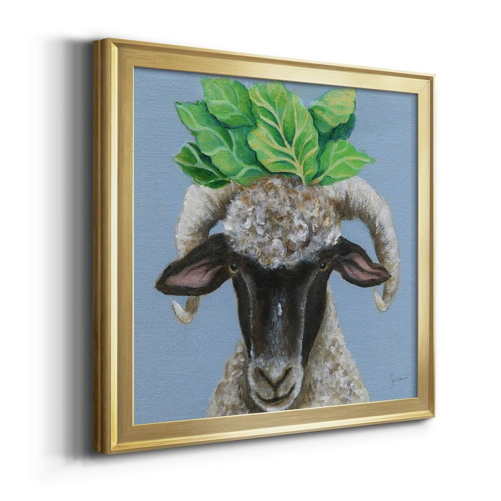 Black 32x32 Framed Canvas K411486