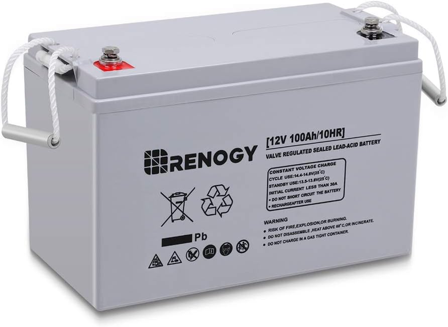 12 Volt 200AH Deep Cycle AGM Battery V3957